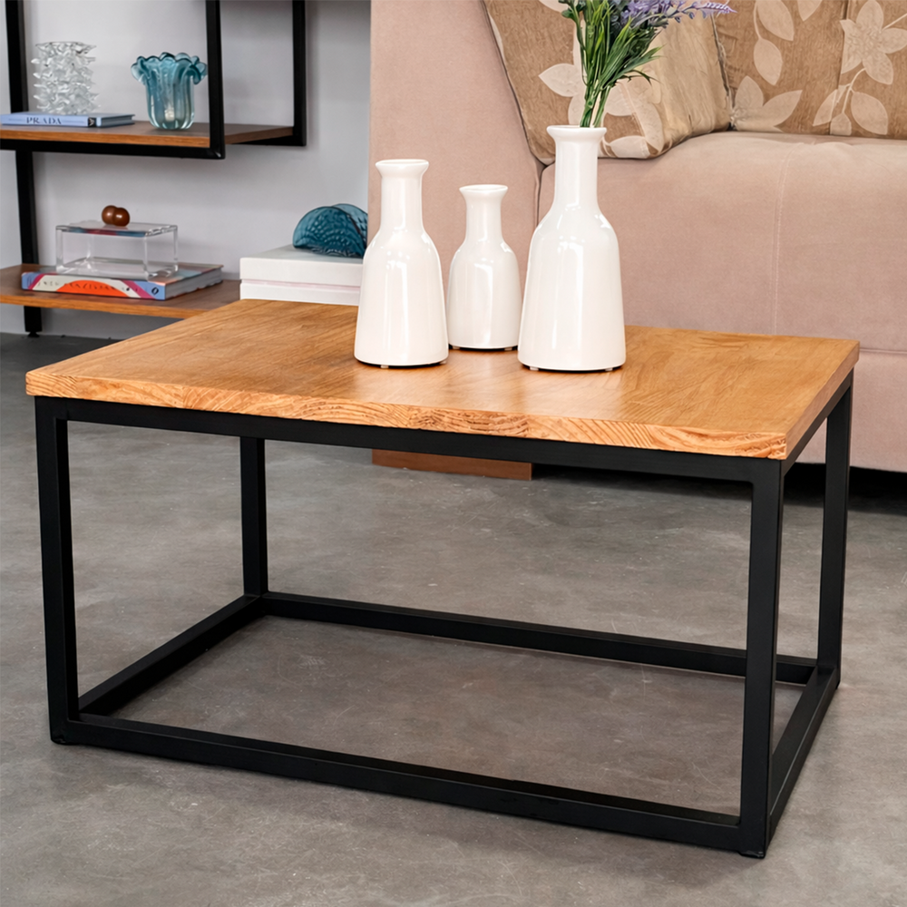 Mesa de Centro Industrial 60x40cm