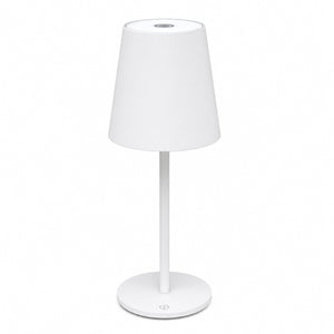 Abajur touch LED sem fio branco