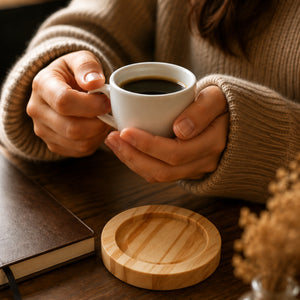 Xícara branca de 95 ml para café expresso