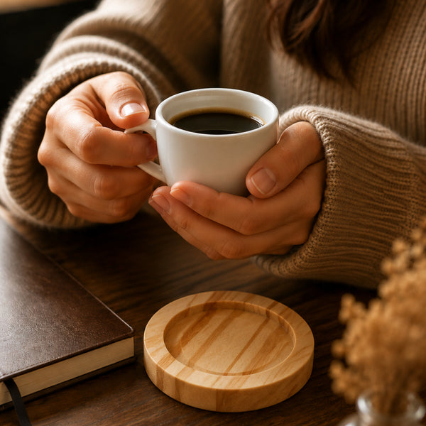 Xícara branca de 95 ml para café expresso
