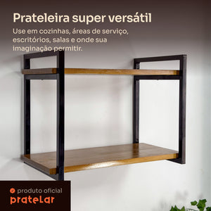 Prateleira para micro-ondas industrial preta super versátil #preto